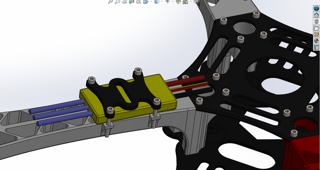 نگه دارنده ESC در فریم F450